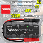 NOCO Boost X GBX155 Starthilfe Powerbank – 4250 A, 12 V Lithium-Starthilfegerät