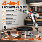 Milwaukee 4-in-1 Schweißgerät – Profi Schweißgerät für Metallbau