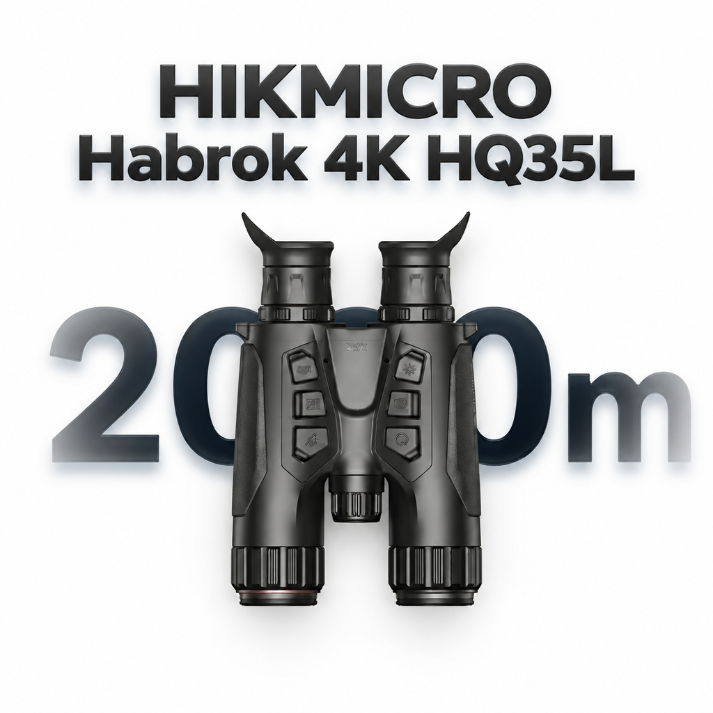 HIKMICRO HABROK 4K HQ35L Multispektral-Wärmebildfernglas 5.5-22×60