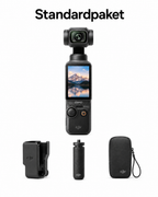 DJI Osmo Pocket 3 4K Vlog Kamera – Kompakte Handkamera mit 3-Achsen-Gimbal, Videokamera für YouTube, Reisen und Content Creator