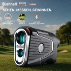 Bushnell Pro X3+ LINK Golf Laser-Entfernungsmesser mit präziser Distanzmessung