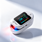 L‑X1.36 Nichtinvasives Blutzuckermessgerät mit Fingerclip und Digitalanzeige