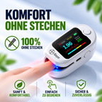 L‑X1.36 Nichtinvasives Blutzuckermessgerät mit Fingerclip und Digitalanzeige