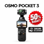DJI Osmo Pocket 3 4K Vlog Kamera – Kompakte Handkamera mit 3-Achsen-Gimbal, Videokamera für YouTube, Reisen und Content Creator
