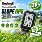 Bushnell Golf Phantom 3 Slope GPS Golf Entfernungsmesser mit Touchscreen & Magnet